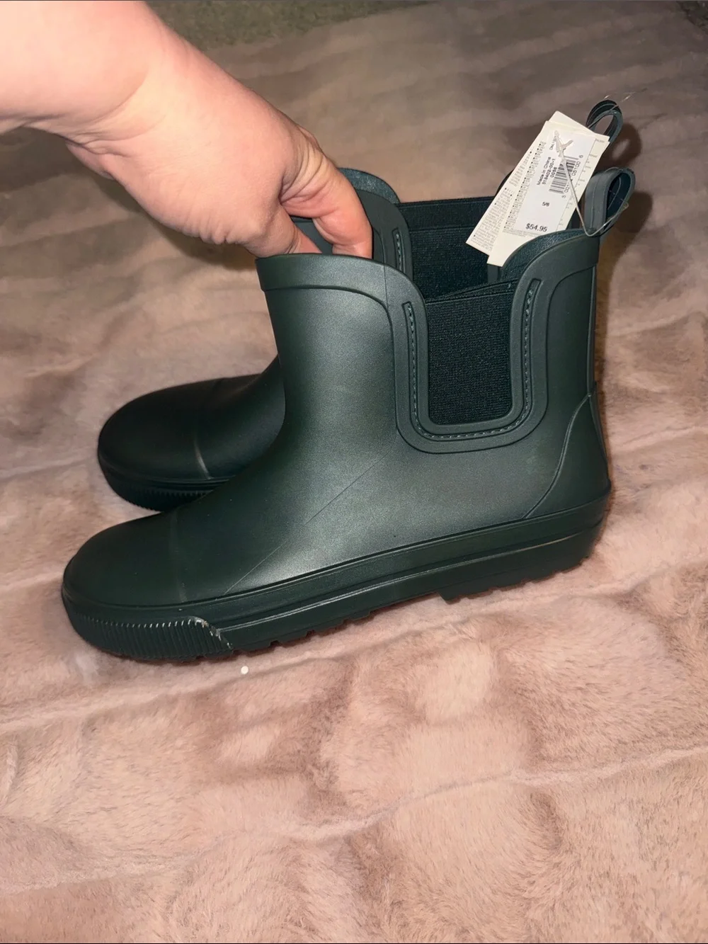 Gap Dark Green Kids Rain Boots